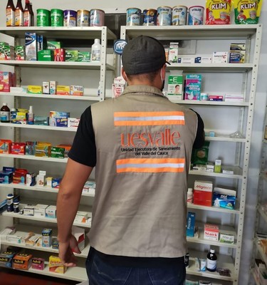 UESVALLE realizó inspección de medicamentos en cerca de 2 mil droguerías y farmacias del departamento