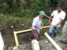 Boletín no. 14 - UESVALLE suministró 2 sistemas sépticos a institución educativa en el corregimiento de Villamaría municipio de Vijes