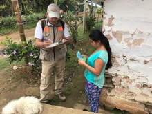 La UES VALLE realizó jornada masiva de aplicación de encuestas de atención primaria en salud en zona rural del municipio de Dagua