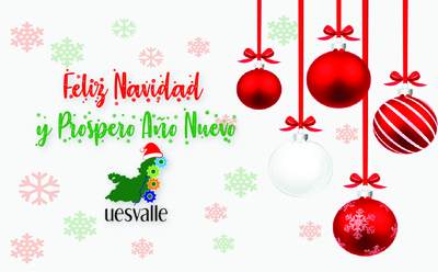 UESVALLE les desea Felices Fiestas